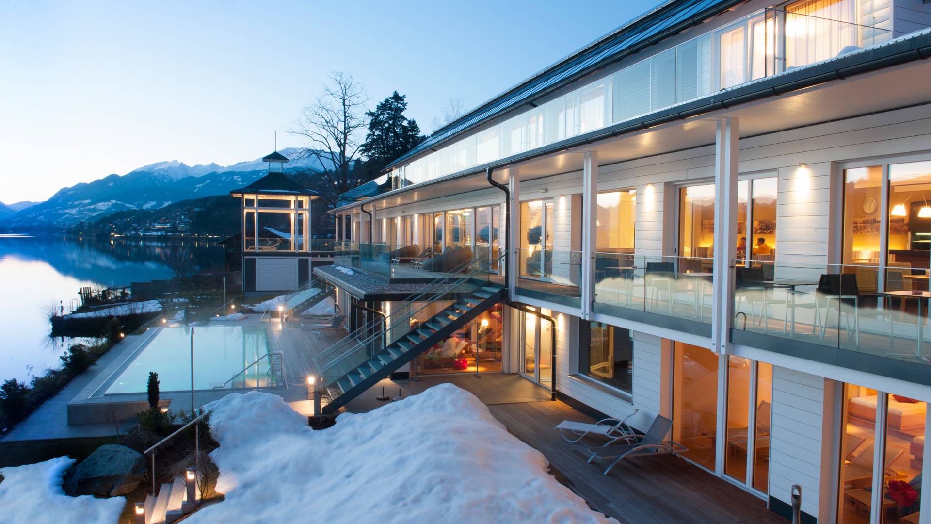 Badehaus Millstatt im Winter
