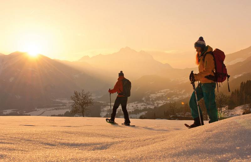 Leppner Alm Schneeschuhwandern