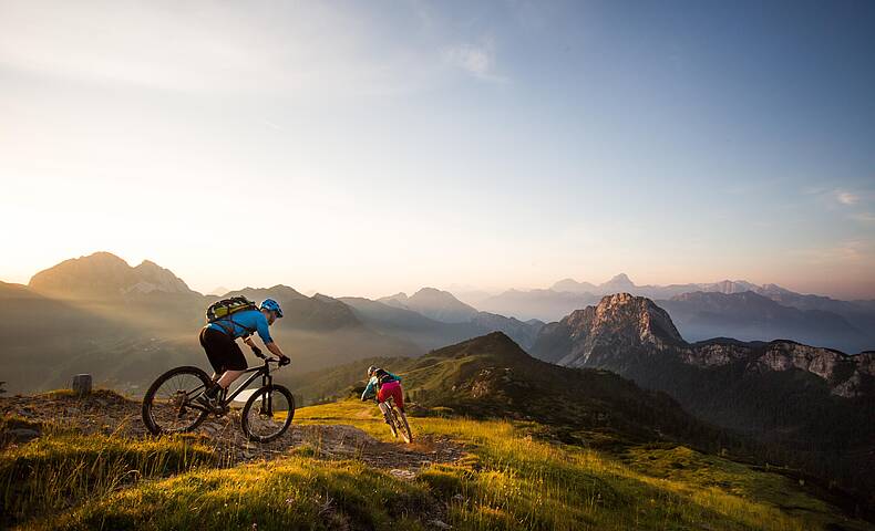 Mountainbiken am Nassfeld