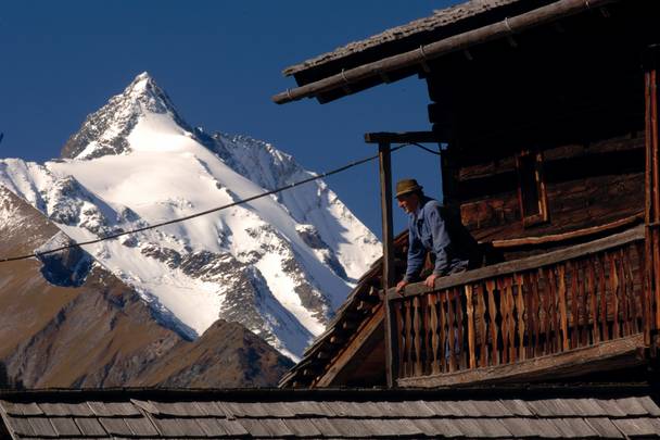 Heiligenblut mit Blick auf den Grossglockner