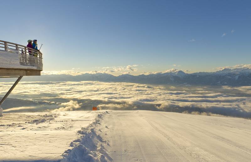 Panoramablick von der Gerlitzen
