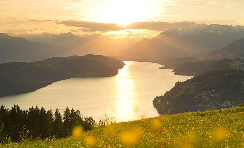 Blick auf den Millstaettersee 