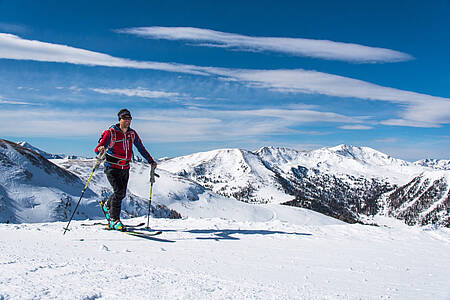 Skitouring v pohoř&iacute; Nockberge