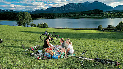 Radfahren mit der Familie