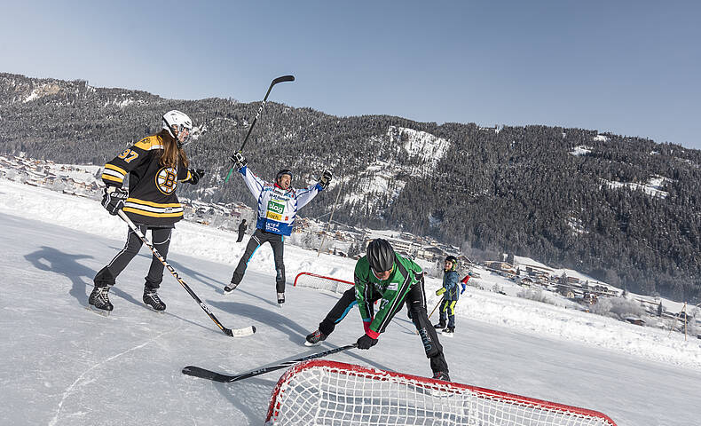 Auf de Kufen am Weissensee