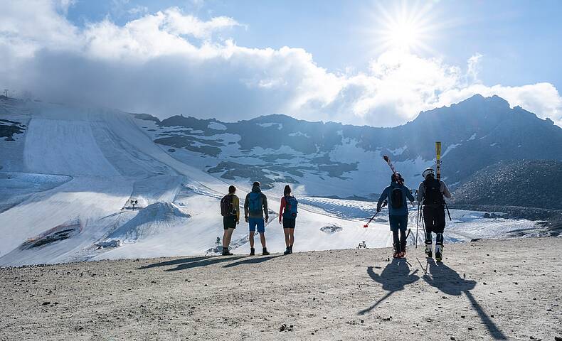 Mölltaler Gletscher Sonnenskilauf 