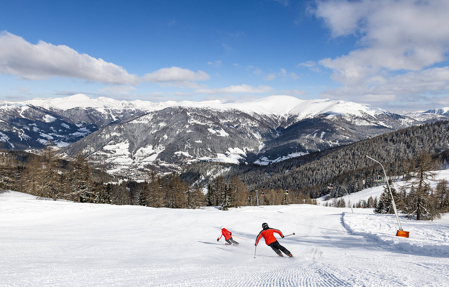 Skifahren Kaiserburgabfahrt Bad Kleinkirchheim