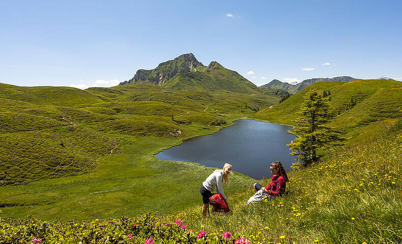 Wandern am Zollnersee im Gailtal_Bergfrühling