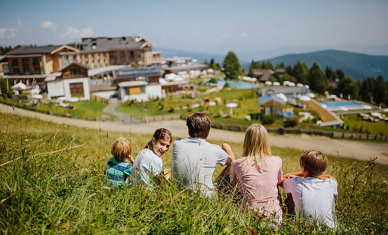 Familie im Mountain Resort Feuerberg