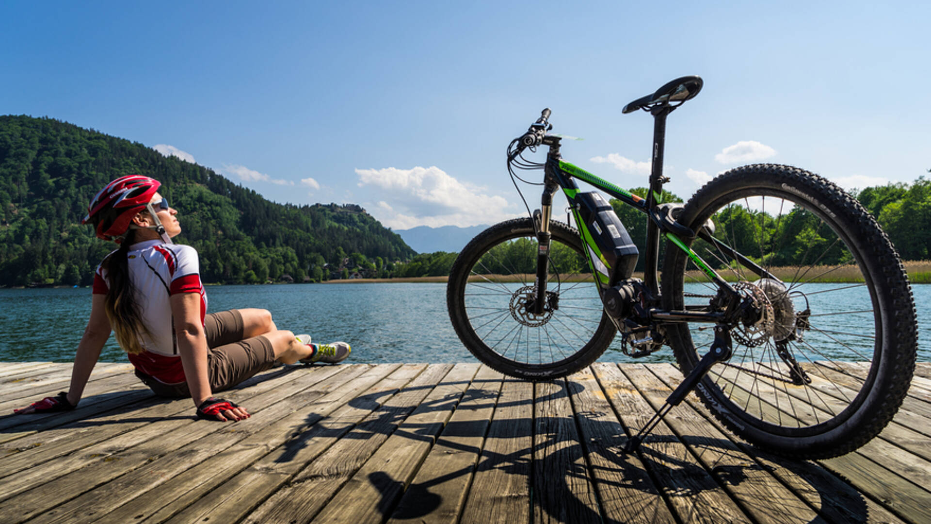 Radpause am Ossiacher See