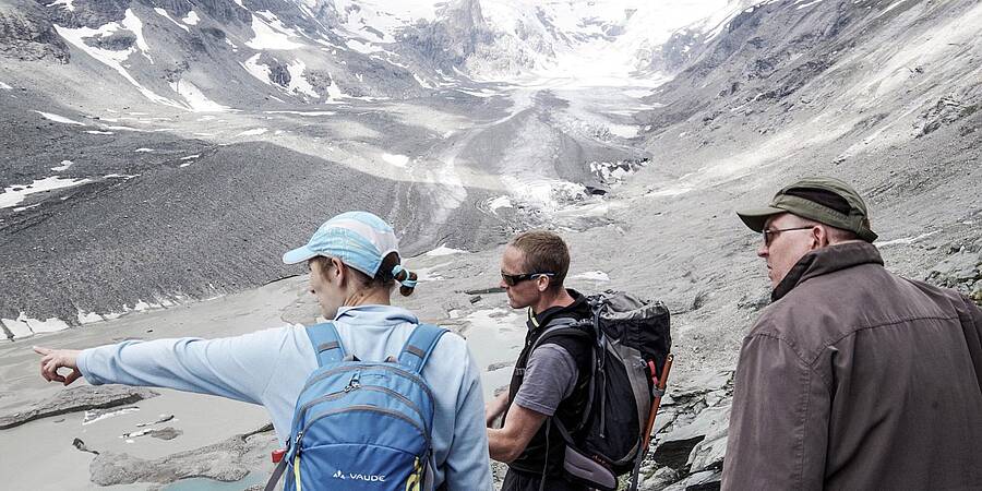 Gletschertrekking am Wet zum Gletscher