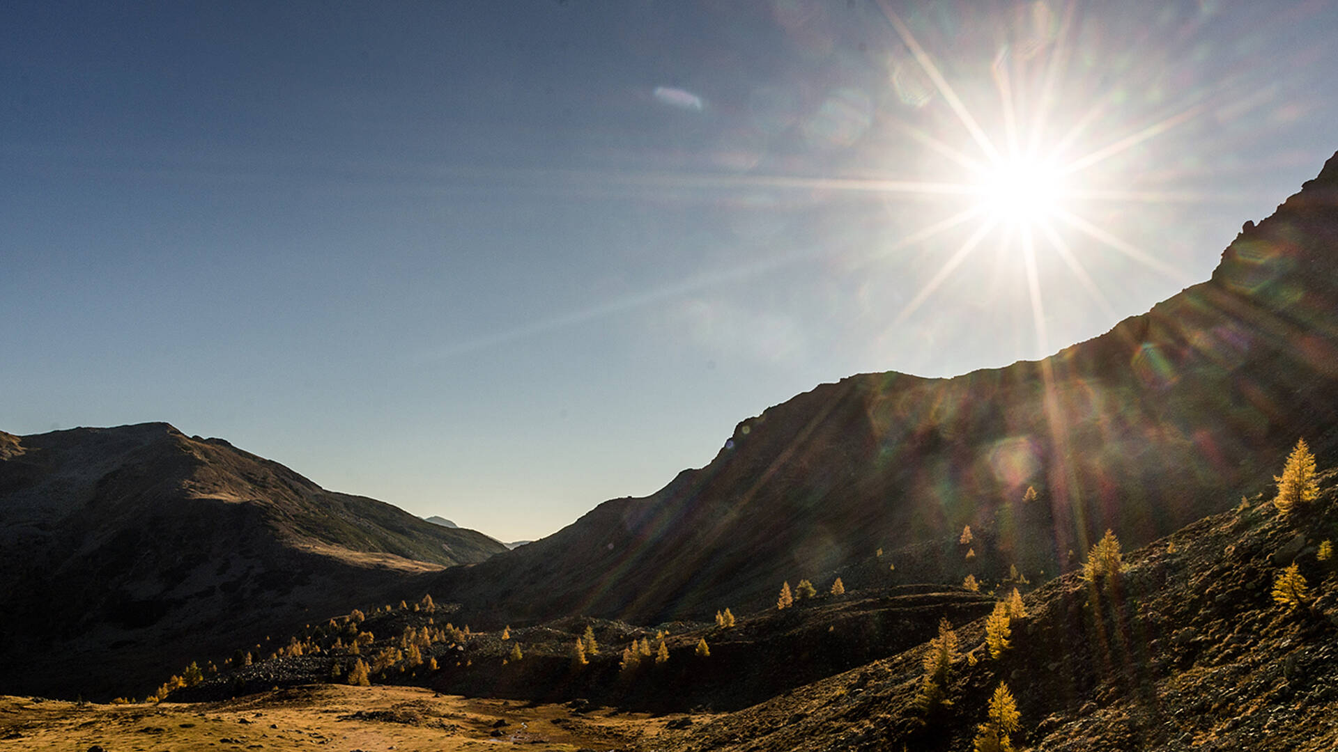 Nockberge Trail Herbstsonne