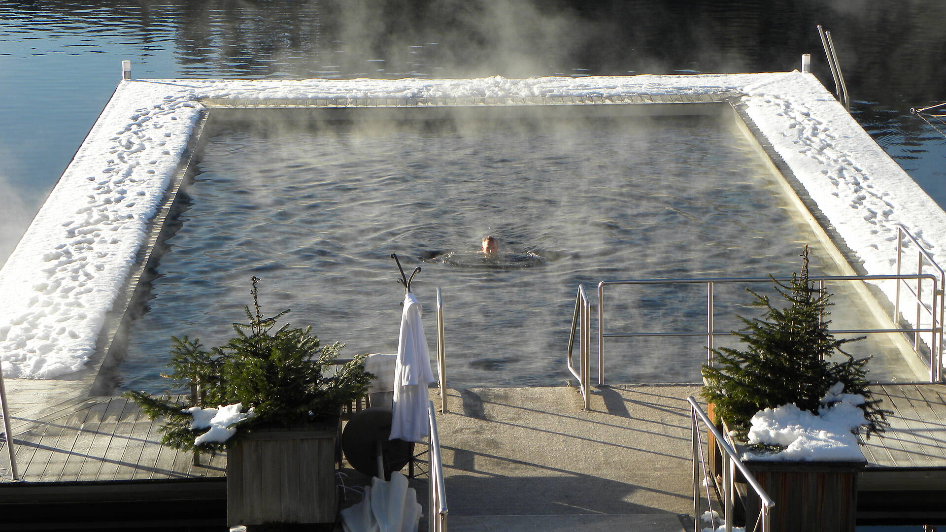 KOLLERs Hotel Seebad im Winter 