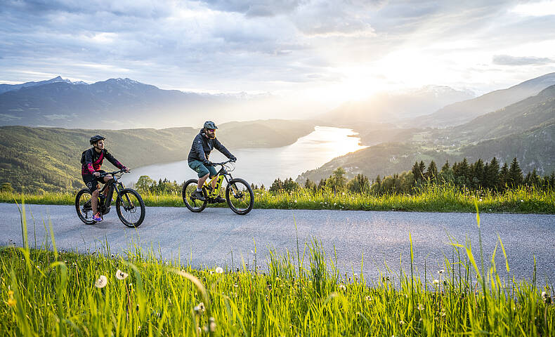 Rad Emotions am Millstätter See