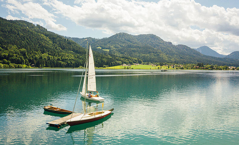 Floss und Boote Obergasser Weissensee