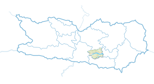 Region Wörthersee map