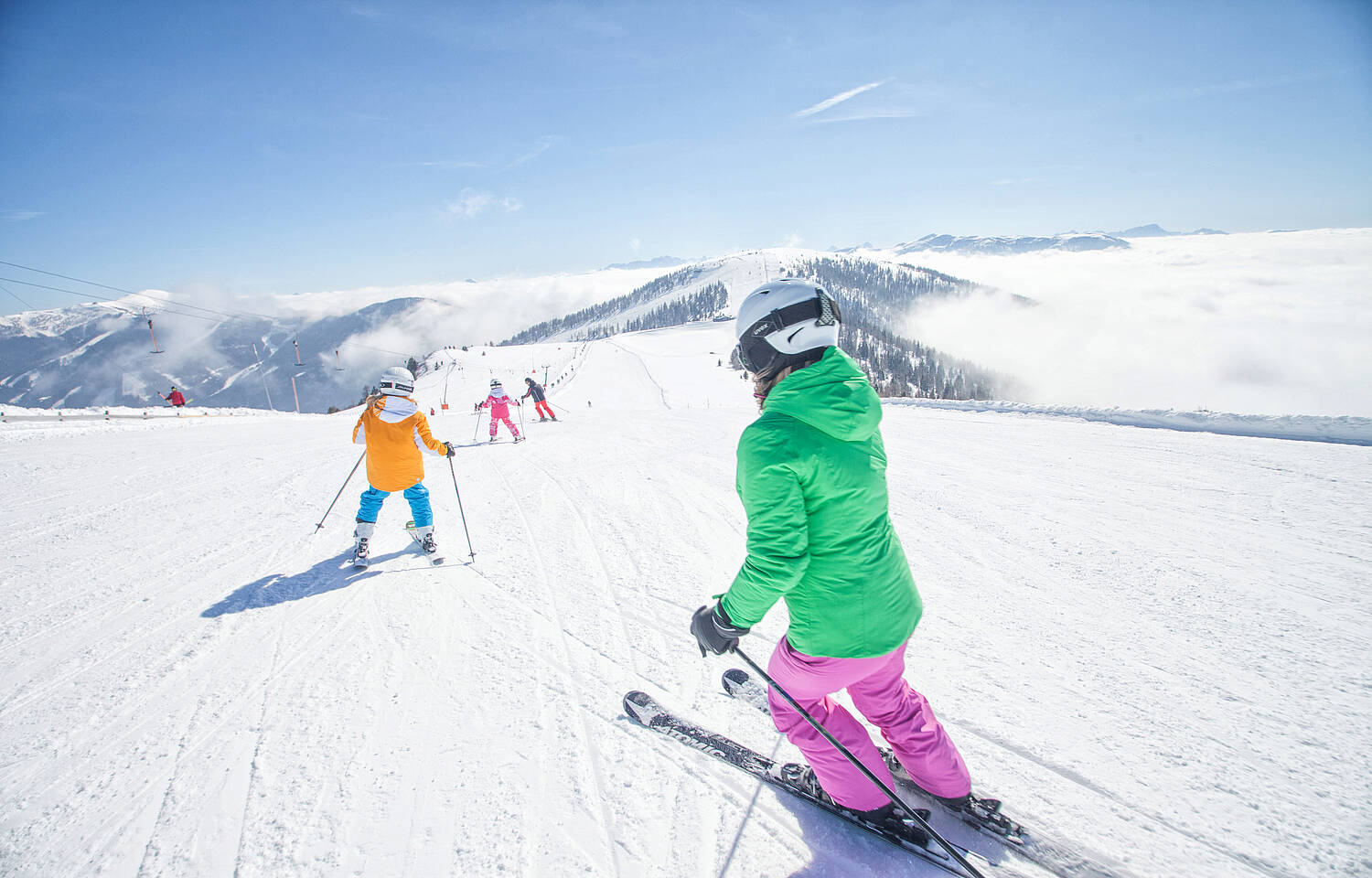 Skifahren mit der Familie in Bad Kleinkirchheim