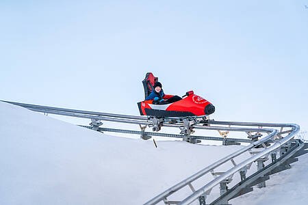 Snowtubing v Bad Kleinkirchheimu.