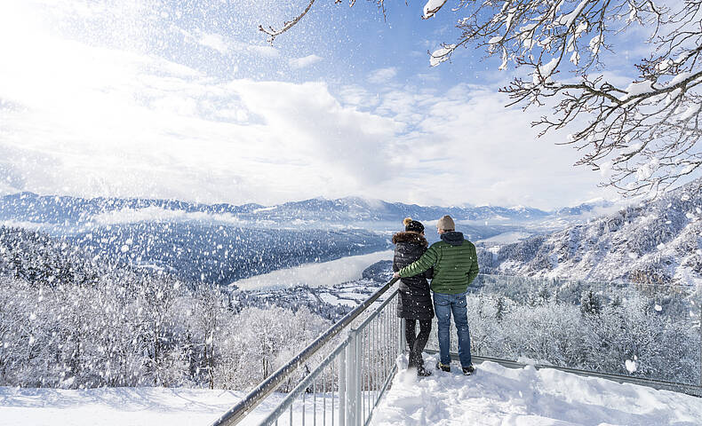 Winter am Millstätter See