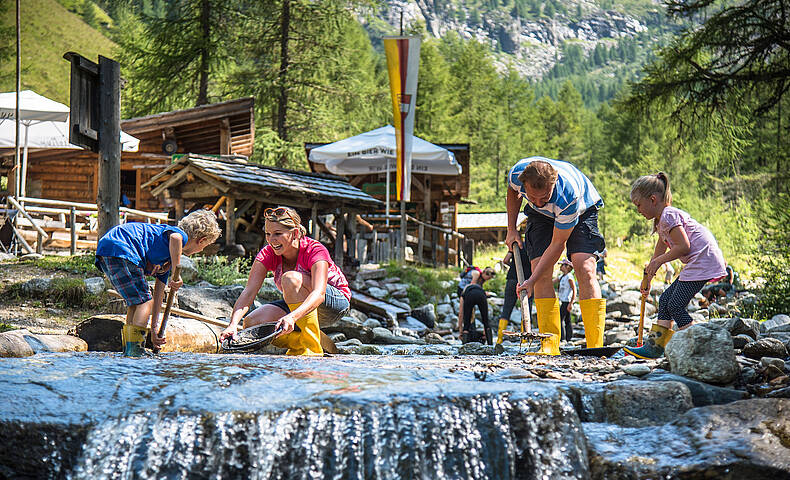 Goldgräberdorf im Nationalpark Hohe Tauern