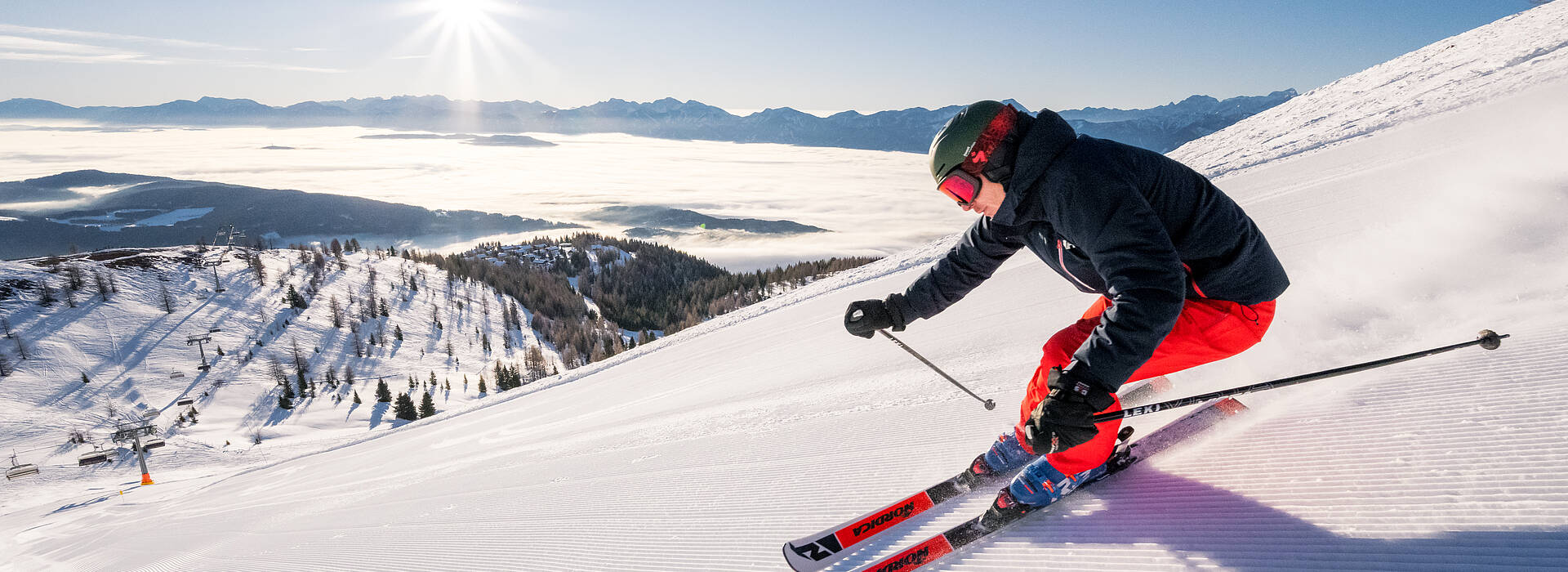 Skigenuss auf der Gerlitzen Alpe