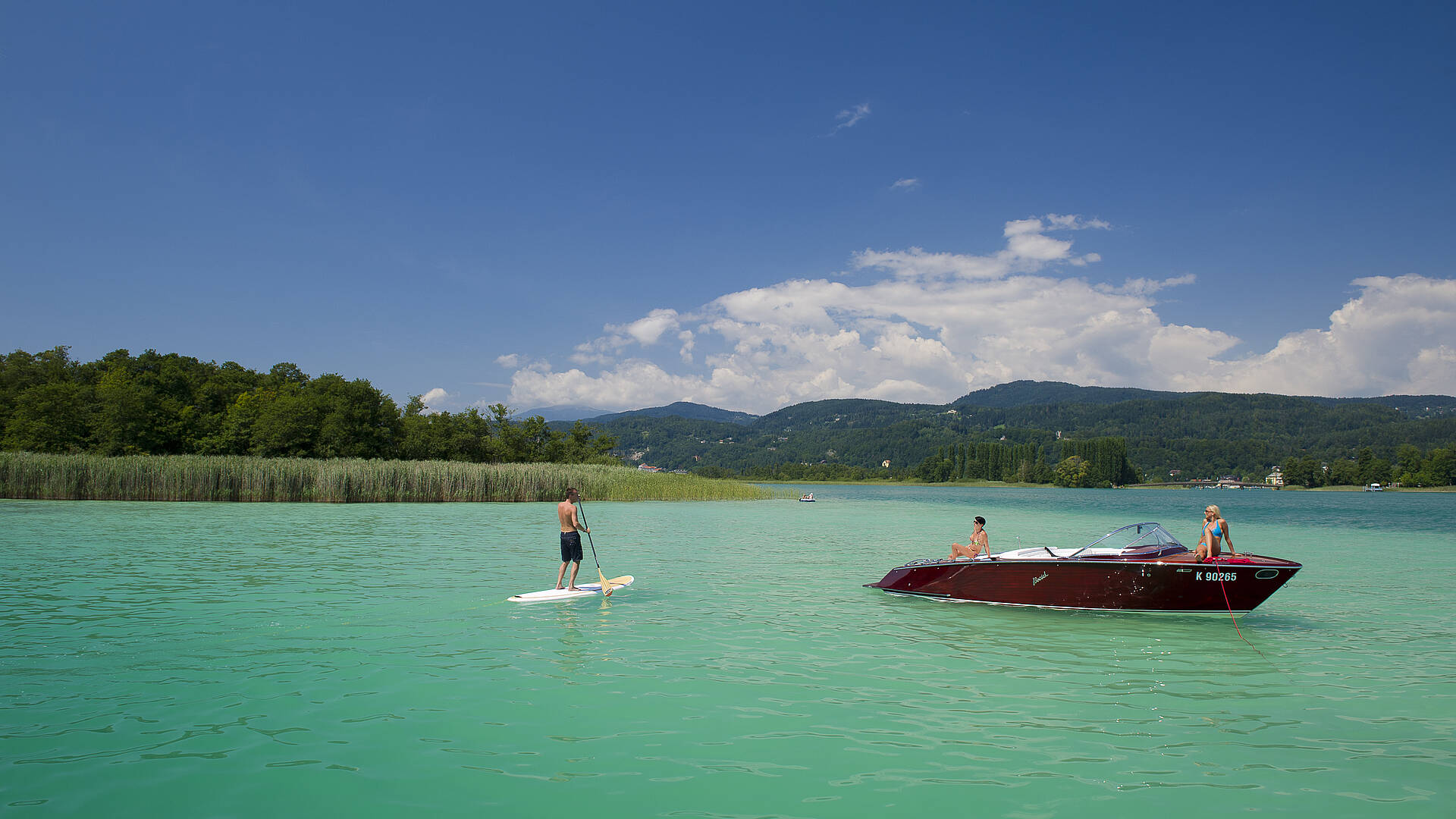 Tennis am Wörthersee und SUP bei der Kapuzinerinsel