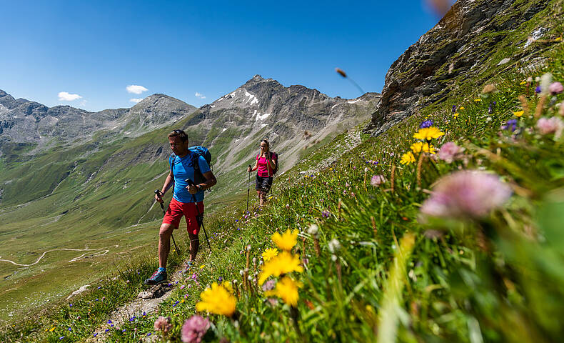 Tauernhoehenweg im Nationalpark Hohe Tauern