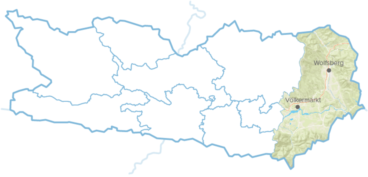 Klopeiner See Südkärnten Lavanttal map Klopeiner See Südkärnten Lavanttal map