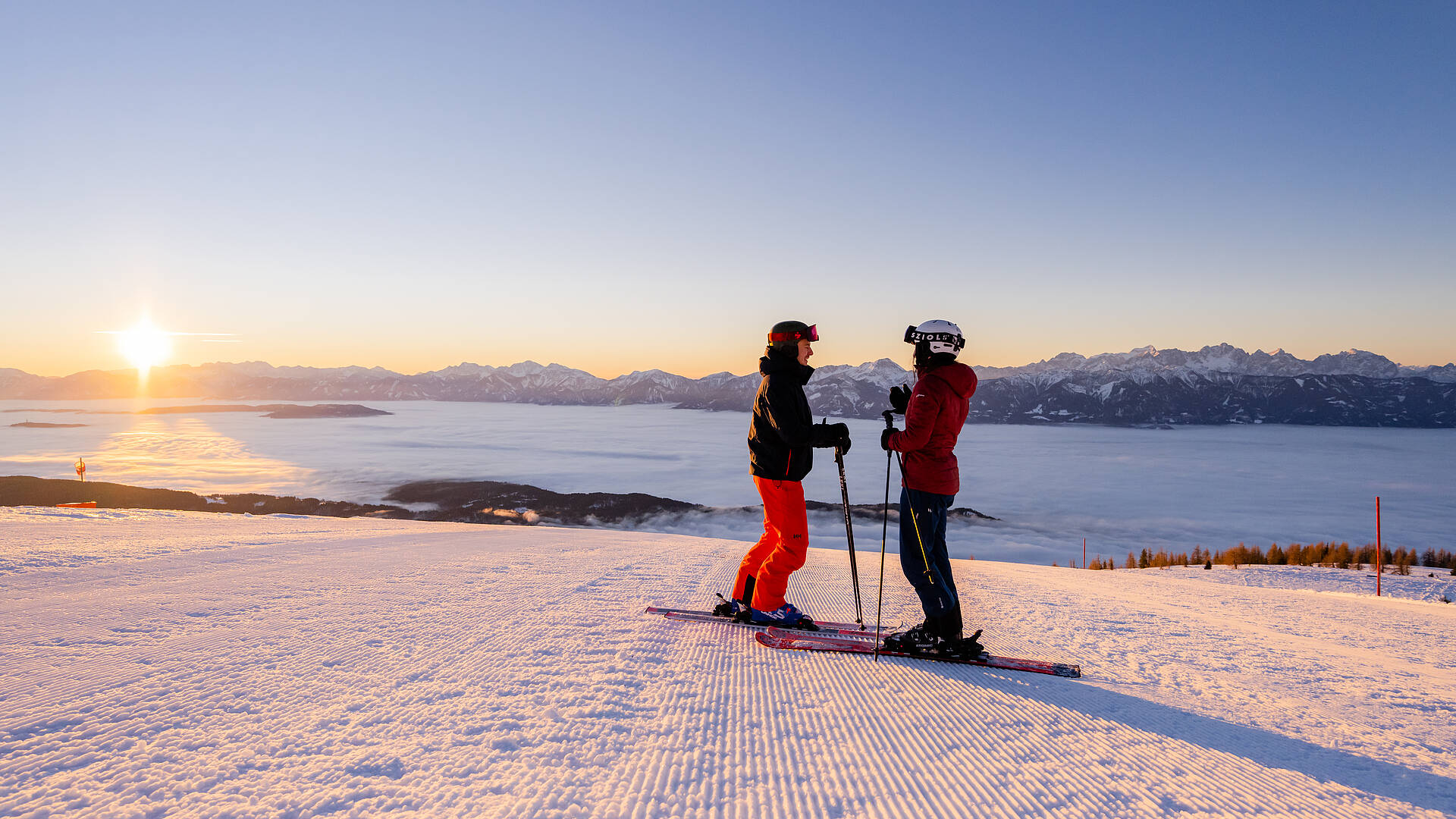 Skigenuss auf der Gerlitzen Alpe