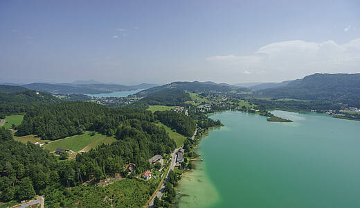 Cyklostezka kolem jezera W&ouml;rthersee