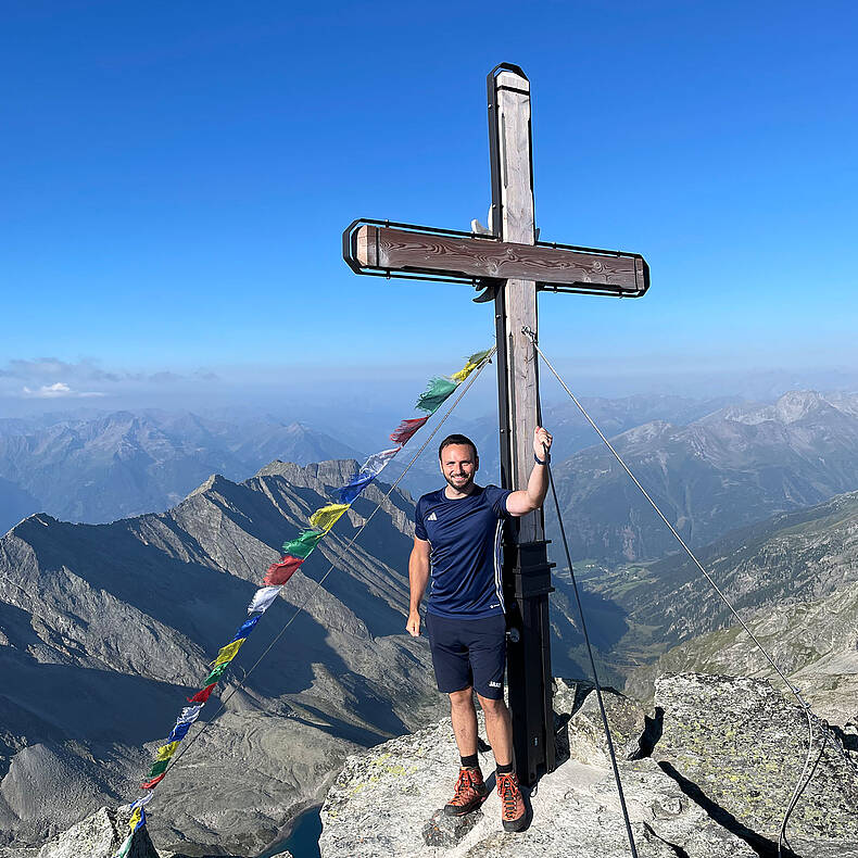 Gipfelsieg am Säuleck im Nationalpark Hohe Tauern