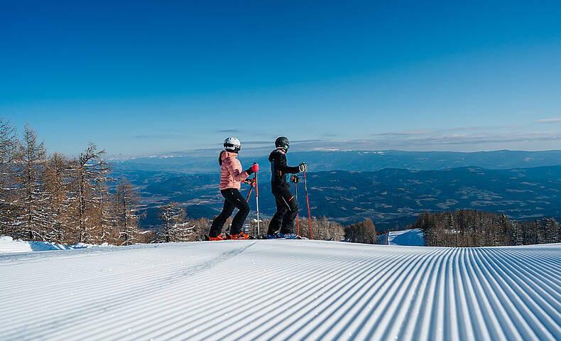 Skigenuss auf der Petzen