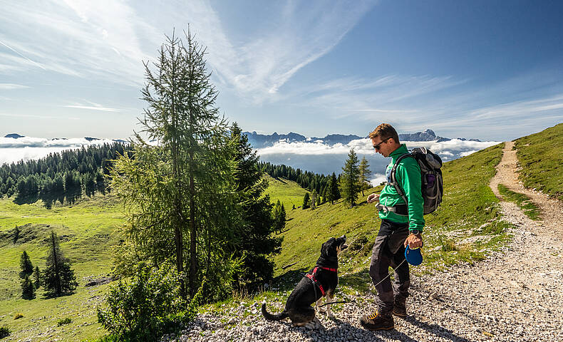 Naturel Hoteldorf Schönleitn Wandern mit Hund